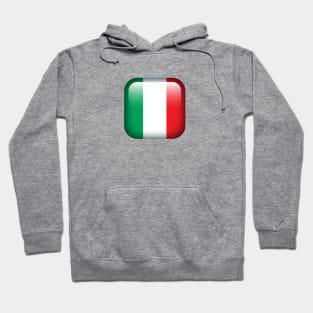 Cool Retro Italian Style Flag Emblem Hoodie